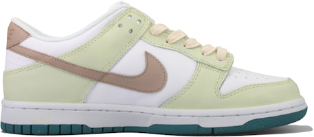 Nike Dunk Low カスタム「明前龍井」 FD9911-101(Team33-女款-明前龙井-棕绿) Order Nike Dunk Low カスタム「明前龍井」 FD9911-101(Team33-女款-明前龙井-棕绿)