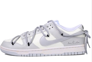 【客製化球鞋】 Nike Dunk Low 極簡工業 SAML 解構 簡約 銀勾 休閒 潮流復古 低筒 板鞋 男款 灰銀 Buy 【客製化球鞋】 Nike Dunk Low 極簡工業 SAML 解構 簡約 銀勾 休閒 潮流復古 低筒 板鞋 男款 灰銀