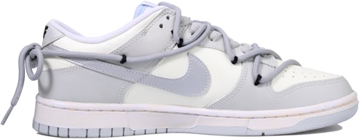 【客製化球鞋】 Nike Dunk Low 極簡工業 SAML 解構 簡約 銀勾 休閒 潮流復古 低筒 板鞋 男款 灰銀 Order 【客製化球鞋】 Nike Dunk Low 極簡工業 SAML 解構 簡約 銀勾 休閒 潮流復古 低筒 板鞋 男款 灰銀