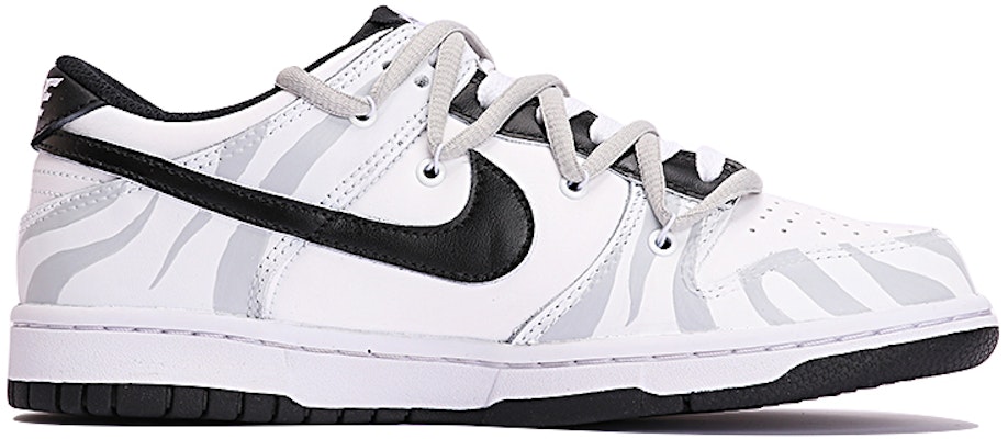 나이키 덩크 로우 '미니멀 해체 얼룩말 회백'(커스텀) DD1391-100(TeamThree-男款极简风-灰白) Order 나이키 덩크 로우 '미니멀 해체 얼룩말 회백'(커스텀) DD1391-100(TeamThree-男款极简风-灰白)