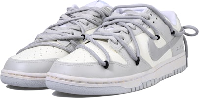 【客製化球鞋】 Nike Dunk Low 極簡工業 SAML 解構 簡約 銀勾 休閒 潮流復古 低筒 板鞋 男款 灰銀 Lookbook 【客製化球鞋】 Nike Dunk Low 極簡工業 SAML 解構 簡約 銀勾 休閒 潮流復古 低筒 板鞋 男款 灰銀