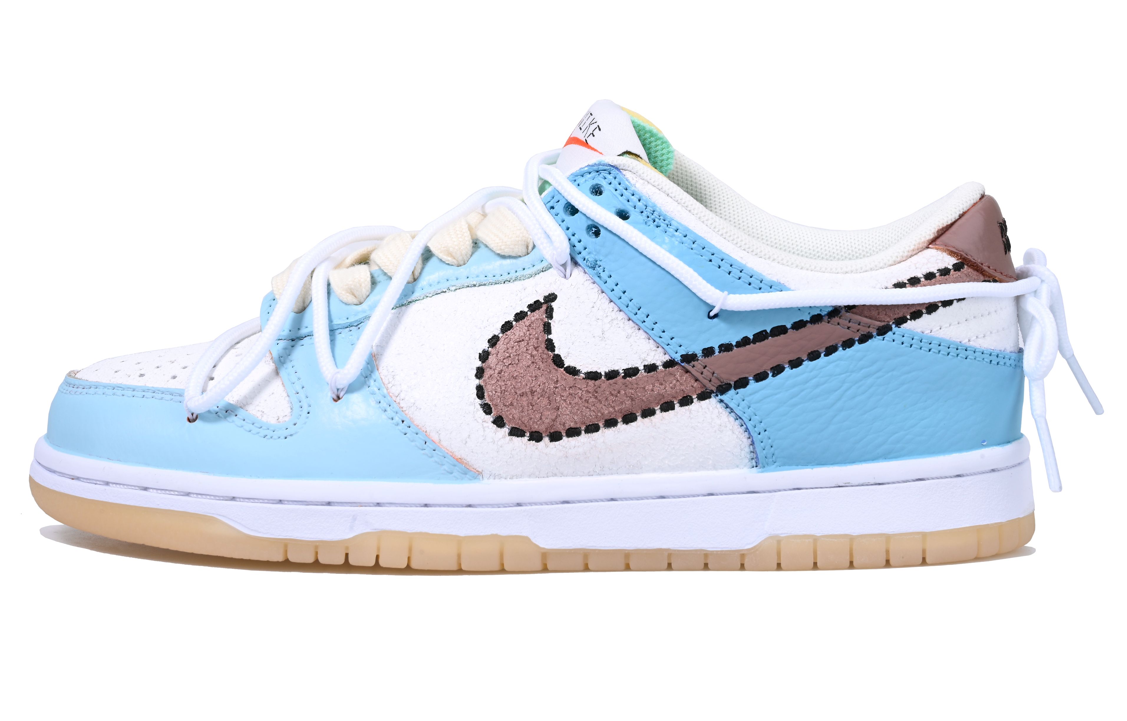Buy [Zapatillas Personalizadas] Nike Dunk Low 'Menta Chocolate Blanco-Azul' DX3363-100(Team33-薄荷生巧-女款)