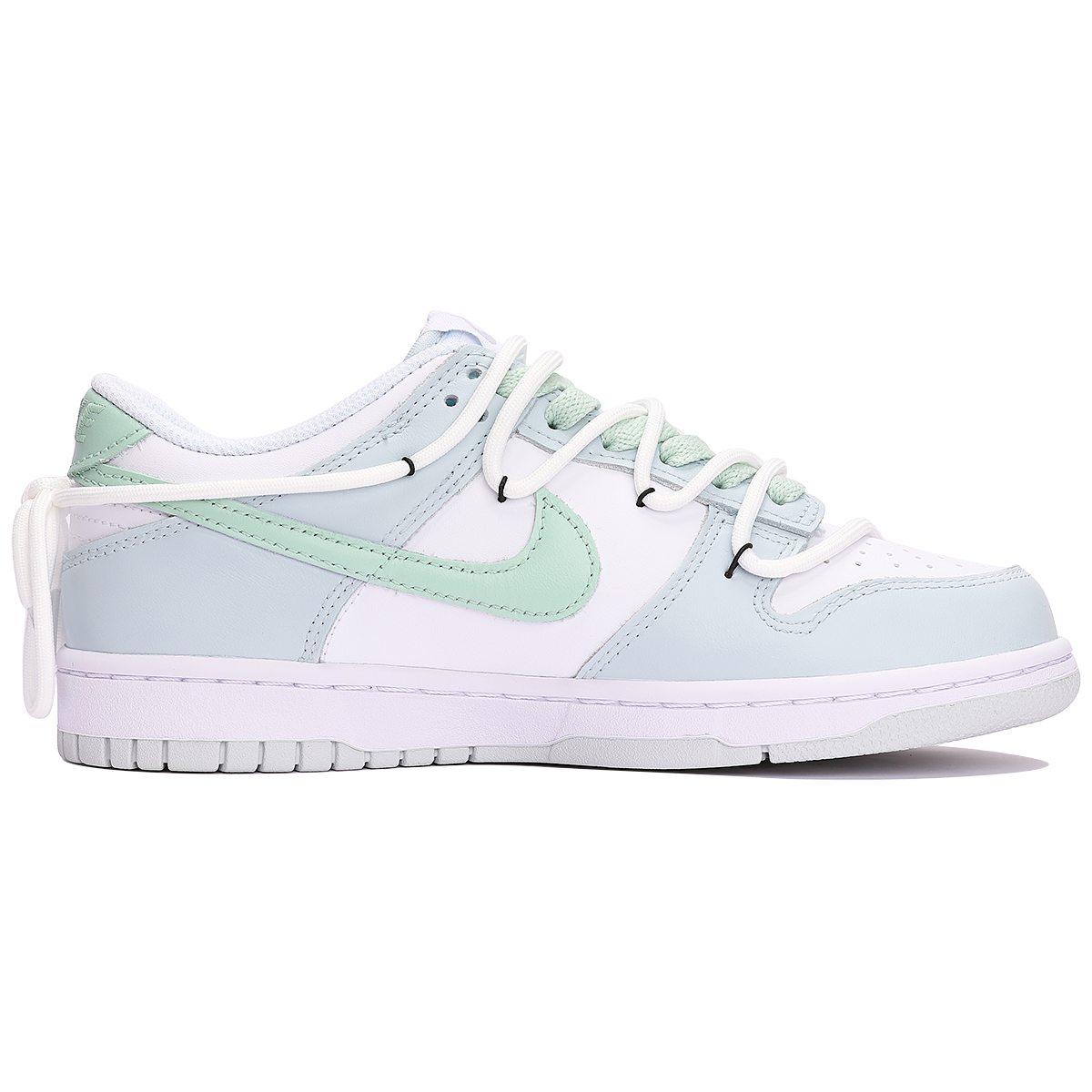 Order 【客製球鞋】Nike Dunk Low 薄荷清晨 多巴胺 清新 簡潔 百搭 低筒 板鞋 GS 藍綠