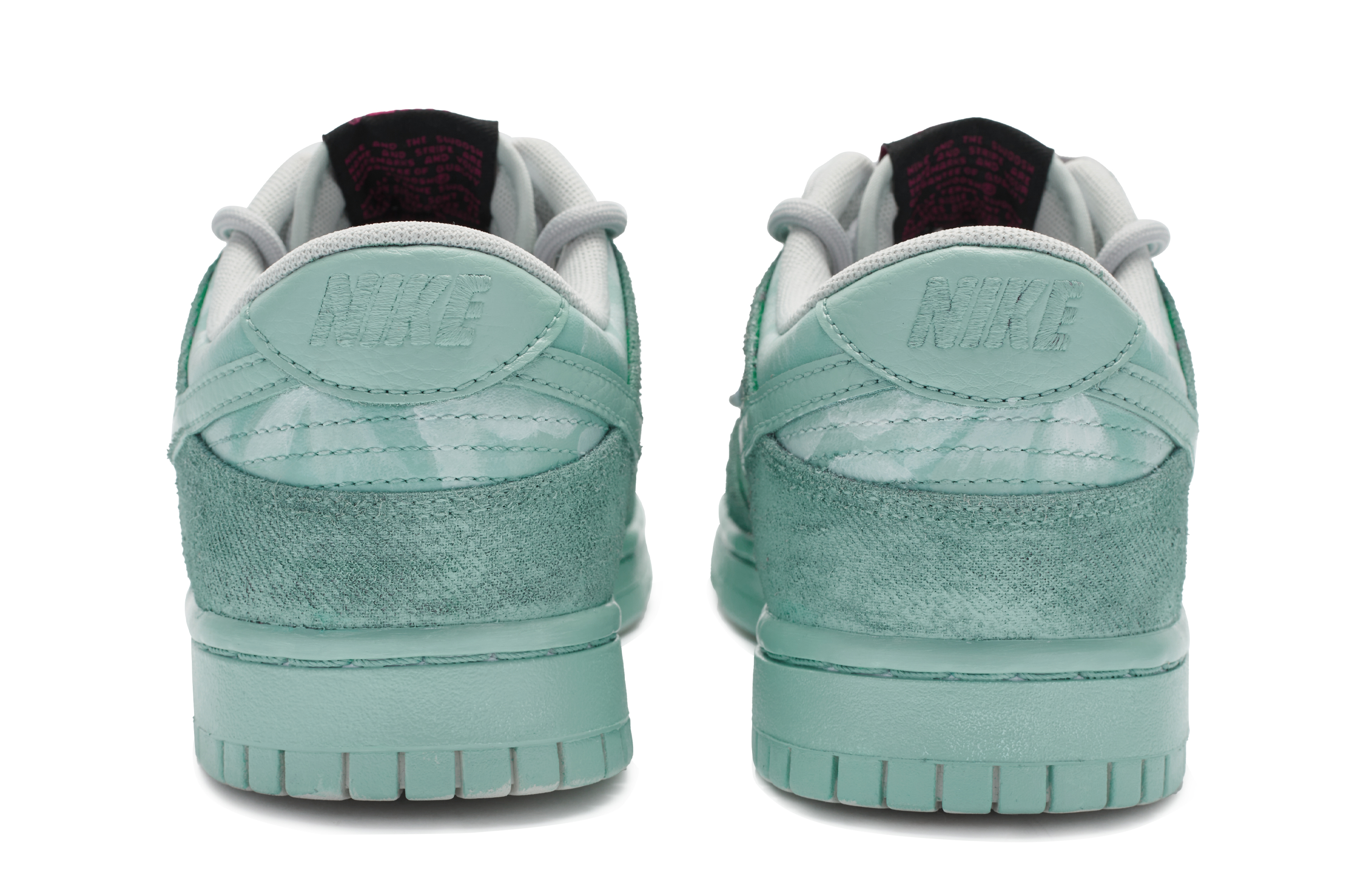 Shop [定制鞋] 耐克Dunk Low '薄荷绿手绘' DV0827-100(TeamR-男款绿茵草地S-BOX)