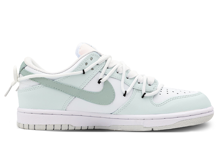 Order 나이키 덩크 로우 '민트 레몬 그레이-그린 화이트' (커스텀) FD1232-002(Team53-女款薄荷柠檬QD)