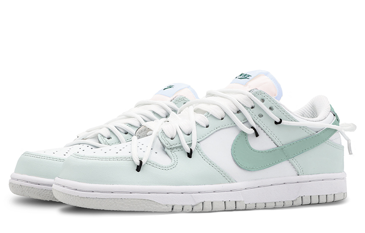 Lookbook 나이키 덩크 로우 '민트 레몬 그레이-그린 화이트' (커스텀) FD1232-002(Team53-女款薄荷柠檬QD)
