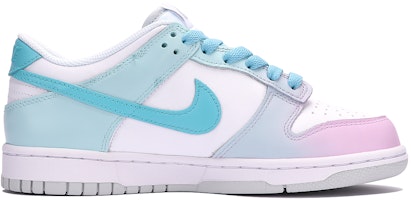 【訂製球鞋】 Nike Dunk Low 鏡蛛 縱橫宇宙 多巴胺 漸變 清新 休閒 低幫 板鞋 GS 粉藍 Order 【訂製球鞋】 Nike Dunk Low 鏡蛛 縱橫宇宙 多巴胺 漸變 清新 休閒 低幫 板鞋 GS 粉藍