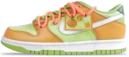 Buy 【客製化球鞋】 Nike Dunk Low 彩色拼接 復古 橙風破浪 橘子 布貼 解構鞋帶 噴繪 低筒 板鞋 GS 橙綠