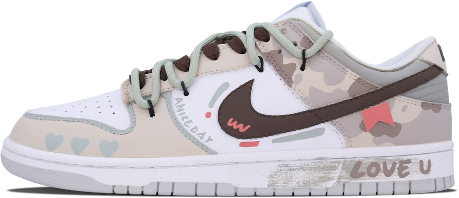 나이키 덩크 로우 '미스트 카모 그라피티' (커스텀) DH9765-102-478349 Buy 나이키 덩크 로우 '미스트 카모 그라피티' (커스텀) DH9765-102-478349
