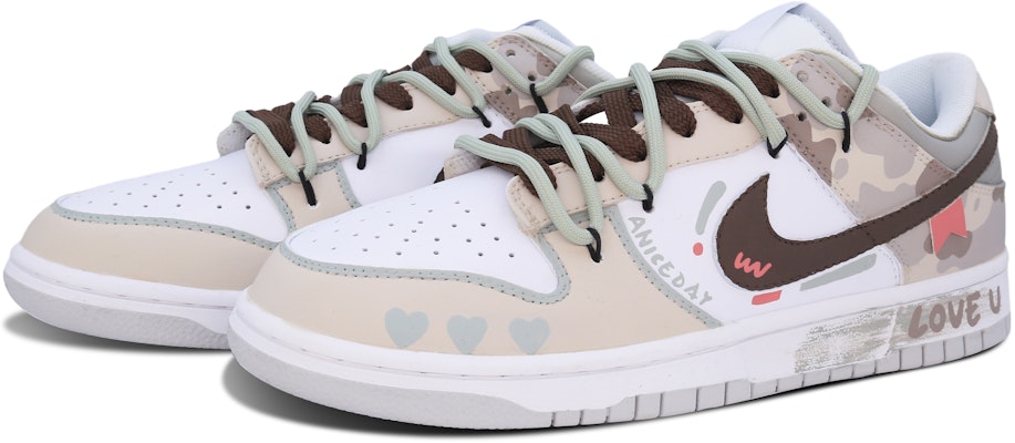 나이키 덩크 로우 '미스트 카모 그라피티' (커스텀) DH9765-102-478349 Lookbook 나이키 덩크 로우 '미스트 카모 그라피티' (커스텀) DH9765-102-478349