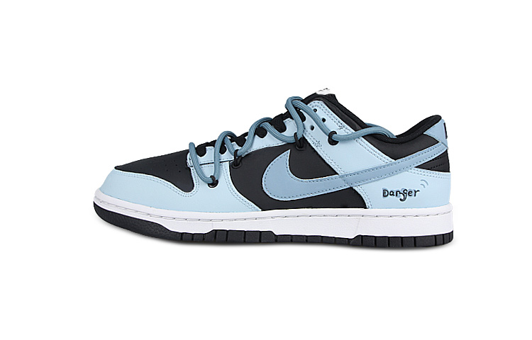Order [Zapatillas Personalizadas] Nike Dunk Low 'Mist Azul Claro Negro' FD1232-001(Team58-雾散清晨女)
