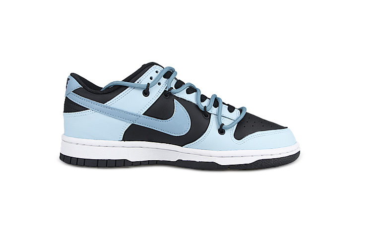 Lookbook [Zapatillas Personalizadas] Nike Dunk Low 'Mist Azul Claro Negro' FD1232-001(Team58-雾散清晨女)
