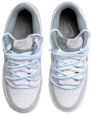 【定制球鞋】 Nike Dunk Low 解構鞋帶 霧霾灰 小鹿 塗鴉 低幫 板鞋 男款 灰白 Shop 【定制球鞋】 Nike Dunk Low 解構鞋帶 霧霾灰 小鹿 塗鴉 低幫 板鞋 男款 灰白