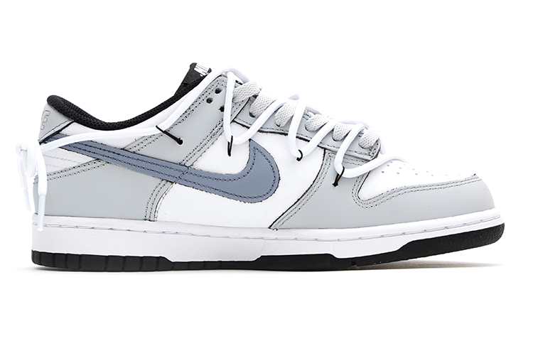 Order [Kasut Custom] Nike Dunk Low 'Mist Grey Hitam' CW1590-100(Team15-灰白信笺)
