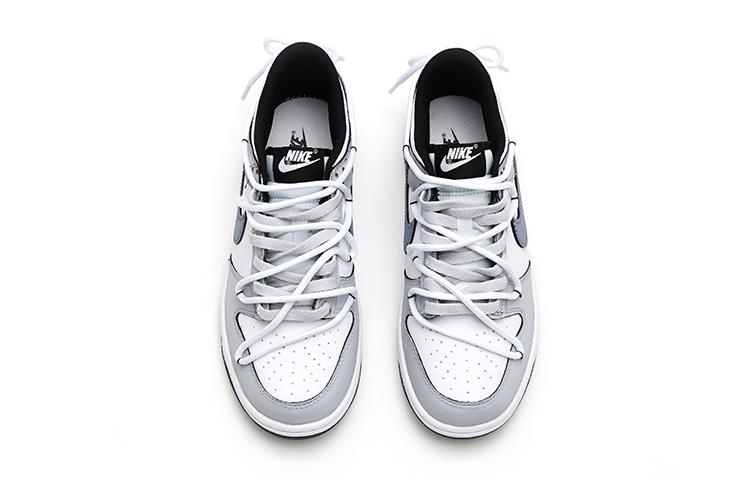 Shop [Kasut Custom] Nike Dunk Low 'Mist Grey Hitam' CW1590-100(Team15-灰白信笺)