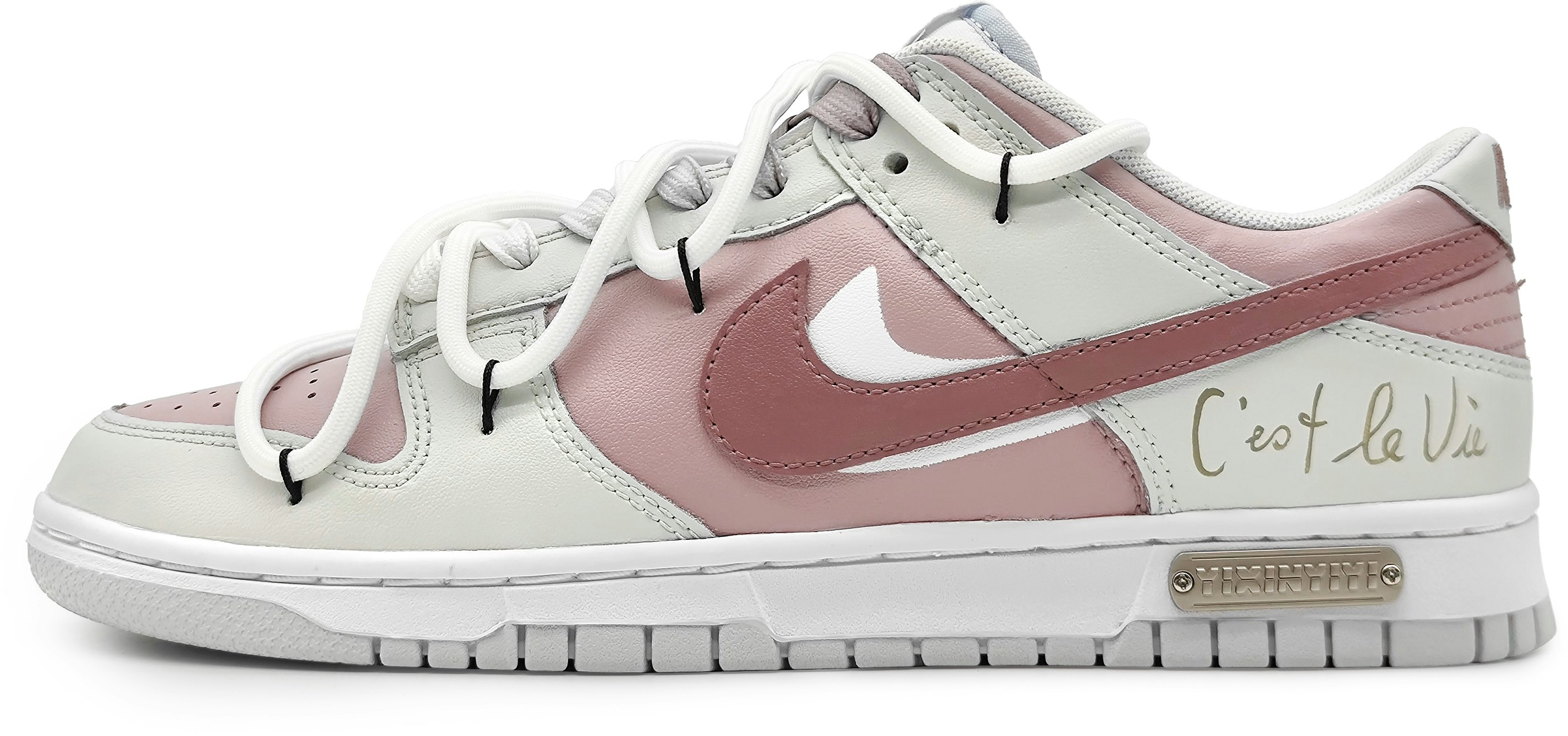 custom-shoes-nike-dunk-low-misty-vanilla-peach-blossom