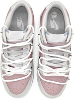 【訂製球鞋】Nike Dunk Low 朦朧香草 桃之佟佟 簡約小清新 雙勾 解構雙鞋帶 防滑耐磨緩震 低筒 板鞋 GS 粉灰 Shop 【訂製球鞋】Nike Dunk Low 朦朧香草 桃之佟佟 簡約小清新 雙勾 解構雙鞋帶 防滑耐磨緩震 低筒 板鞋 GS 粉灰