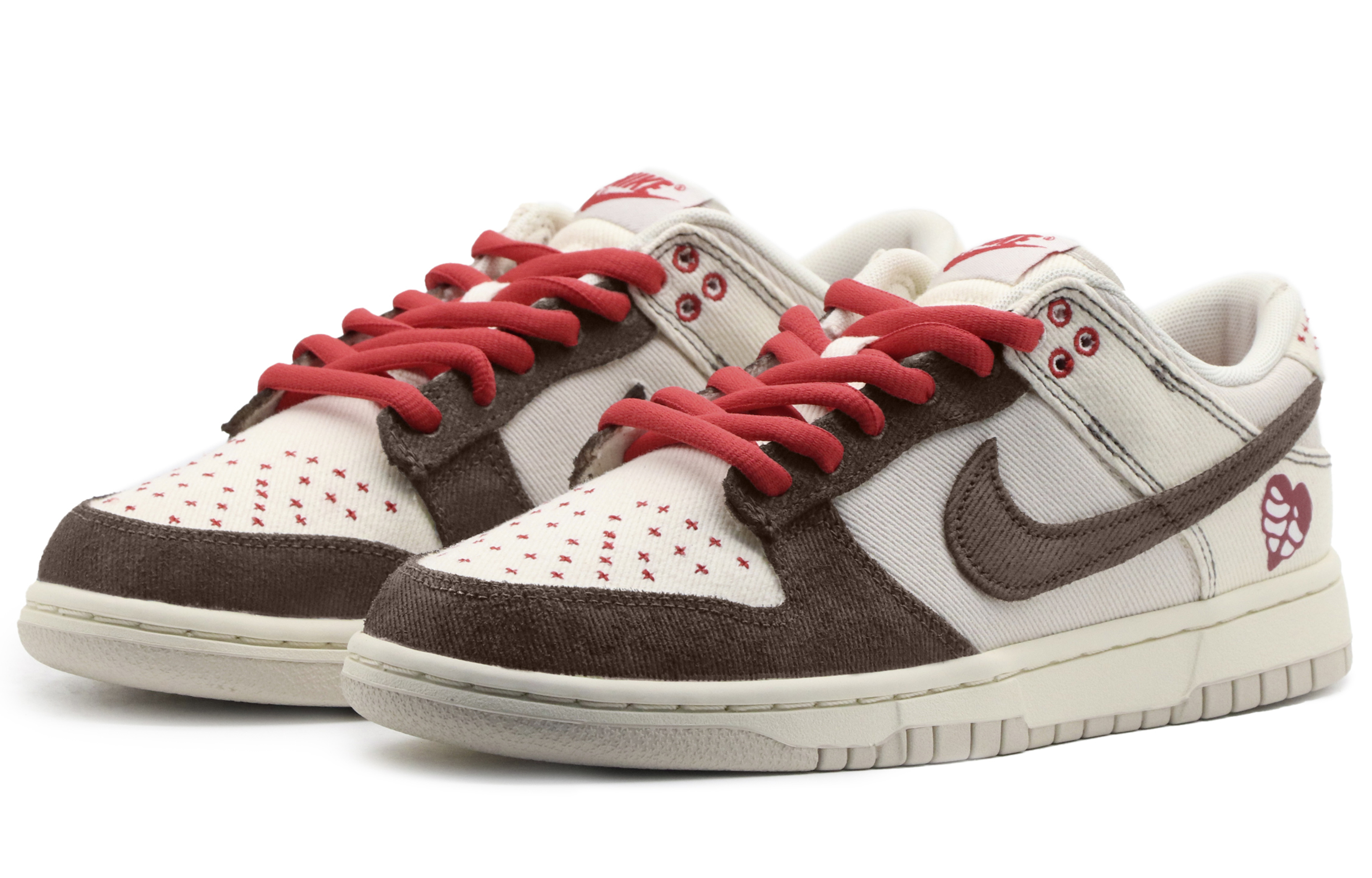 Lookbook [Zapatos Personalizados] Nike Dunk Low 'Mocha Afgato' DV0834-100(Team57-男款阿芙佳朵)