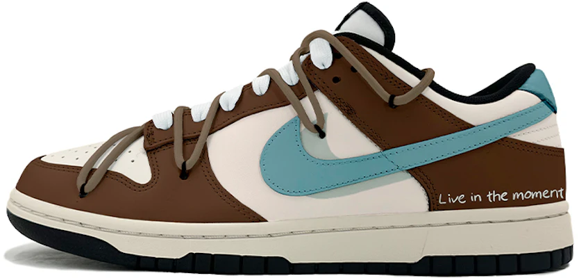 【客製球鞋】Nike Dunk Low 摩卡藍 春夏系列 簡約 中性風 高街 低筒 板鞋 GS 藍棕 Buy 【客製球鞋】Nike Dunk Low 摩卡藍 春夏系列 簡約 中性風 高街 低筒 板鞋 GS 藍棕