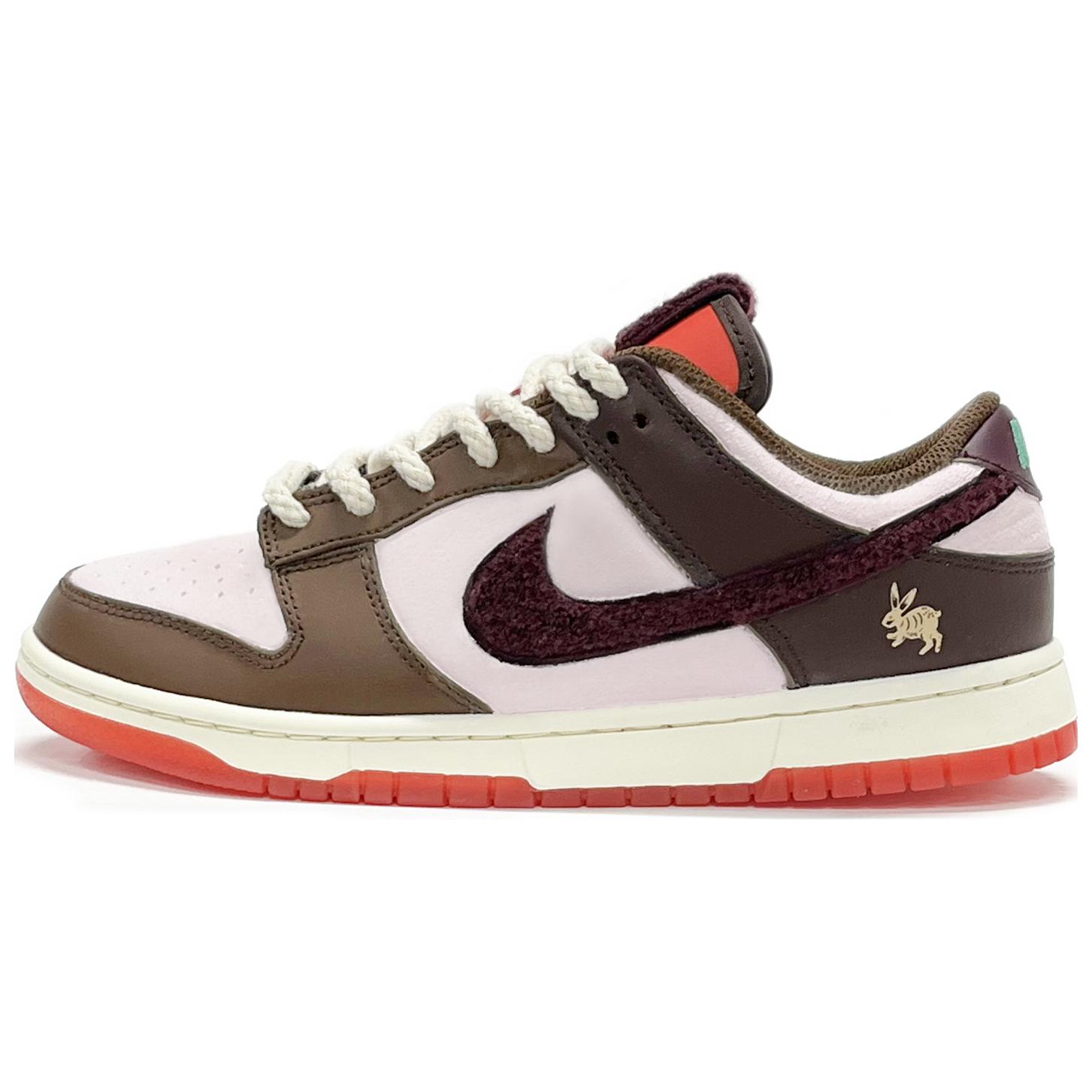 Order [Sepatu Kustom] Nike Dunk Low 'Mocha Coklat' FD4203-661(TeamTwo-玉兔3.0)