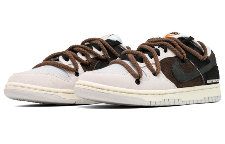 Lookbook [Sepatu Kustom] Nike Dunk Low 'Mocha Brown' DO9776-001(Team24-男款摩卡棕)