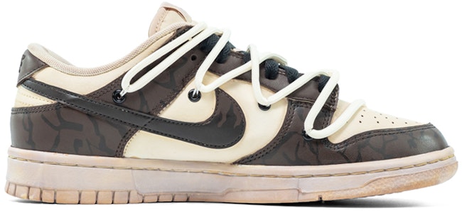 【定制鞋款】耐克Dunk Low '摩卡棕绷带爆裂' DJ6188-100(Teamfour-男款dunk) Order 【定制鞋款】耐克Dunk Low '摩卡棕绷带爆裂' DJ6188-100(Teamfour-男款dunk)
