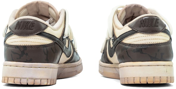 【定制鞋款】耐克Dunk Low '摩卡棕绷带爆裂' DJ6188-100(Teamfour-男款dunk) Shop 【定制鞋款】耐克Dunk Low '摩卡棕绷带爆裂' DJ6188-100(Teamfour-男款dunk)