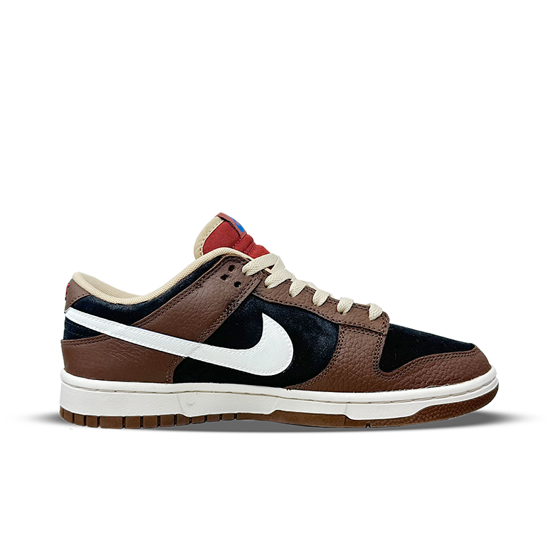 Order [Kasut Custom] Nike Dunk Low 'Coklat Mocha Hitam' DR9704-200(Team21-美式黑巧QD)