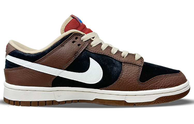 Order [Kasut Custom] Nike Dunk Low 'Mocha Coklat Hitam' DR9704-200(Team21-美式黑巧S-BOXQD)