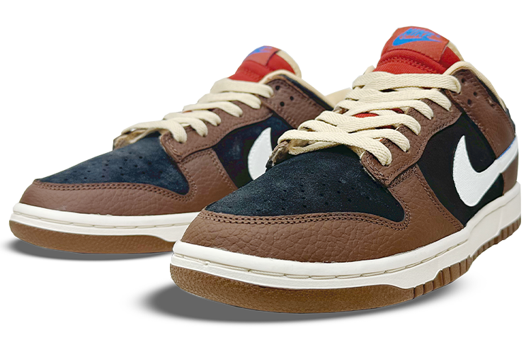 Lookbook [Kasut Custom] Nike Dunk Low 'Mocha Coklat Hitam' DR9704-200(Team21-美式黑巧S-BOXQD)