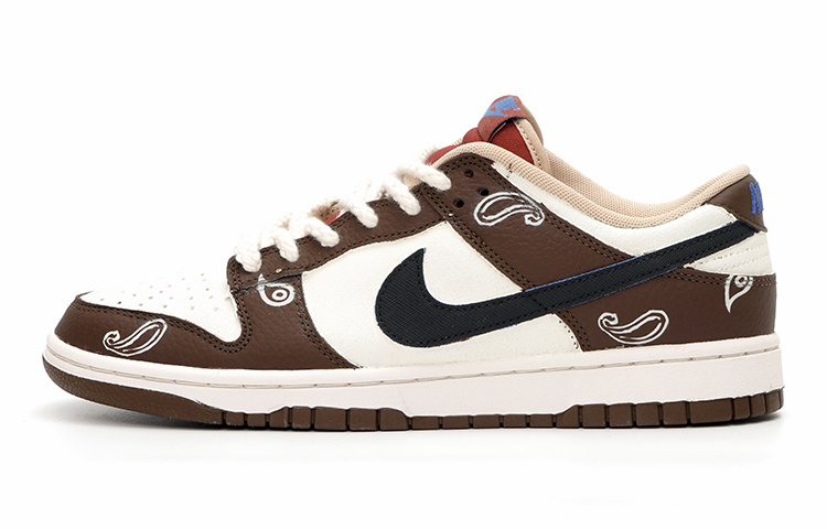 Buy [Sneakers Custom] Nike Dunk Low 'Mocha Brown Paisley' DR9704-200(Team15-咖啡腰果花)