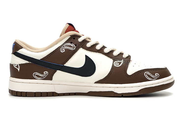 Order [Sneakers Custom] Nike Dunk Low 'Mocha Brown Paisley' DR9704-200(Team15-咖啡腰果花)