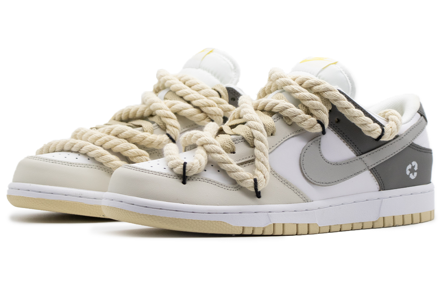 Lookbook [Zapatillas Personalizadas] Nike Dunk Low 'Mocha Cappuccino' DV0833-100(Team57-男款卡布奇诺)