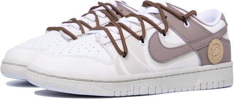 나이키 덩크 로우 '모카 클라우드' (커스텀) DJ6188-101(TeamM-男款摩卡云朵) Lookbook 나이키 덩크 로우 '모카 클라우드' (커스텀) DJ6188-101(TeamM-男款摩卡云朵)