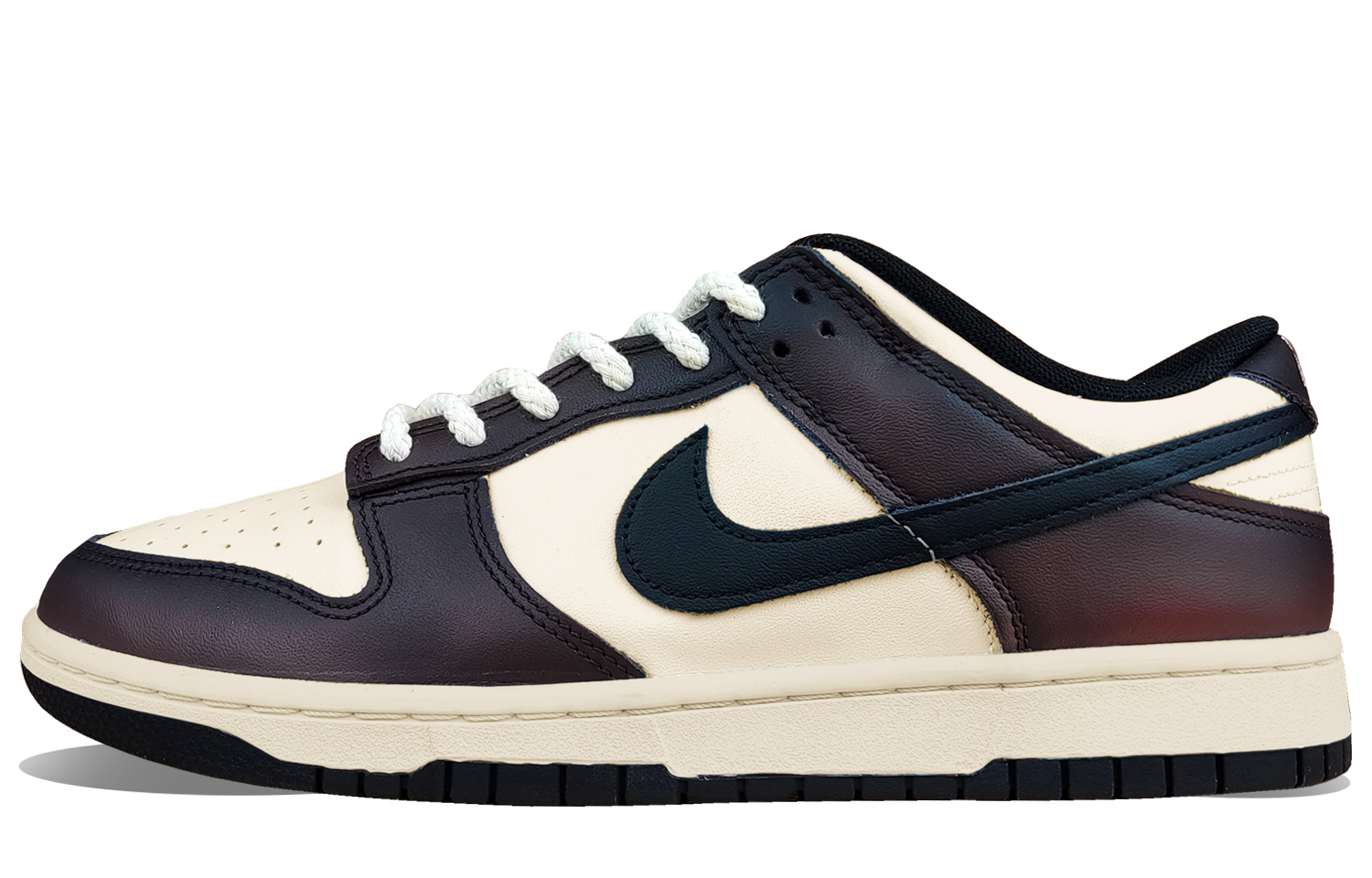 Buy [Sneakers Kustom] Nike Dunk Low 'Mocha Kopi Hitam Panda' CW1590-100（Team50-红酒咖啡做旧GS）