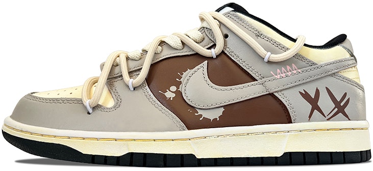 custom-shoes-nike-dunk-low-mocha-coffee-tie-dye