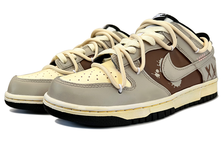 Shop 【カスタムシューズ】ナイキ ダンク ロー 'モカ コーヒー タイダイ' CW1590-100(Team114﹣女款可可生椰拿铁）