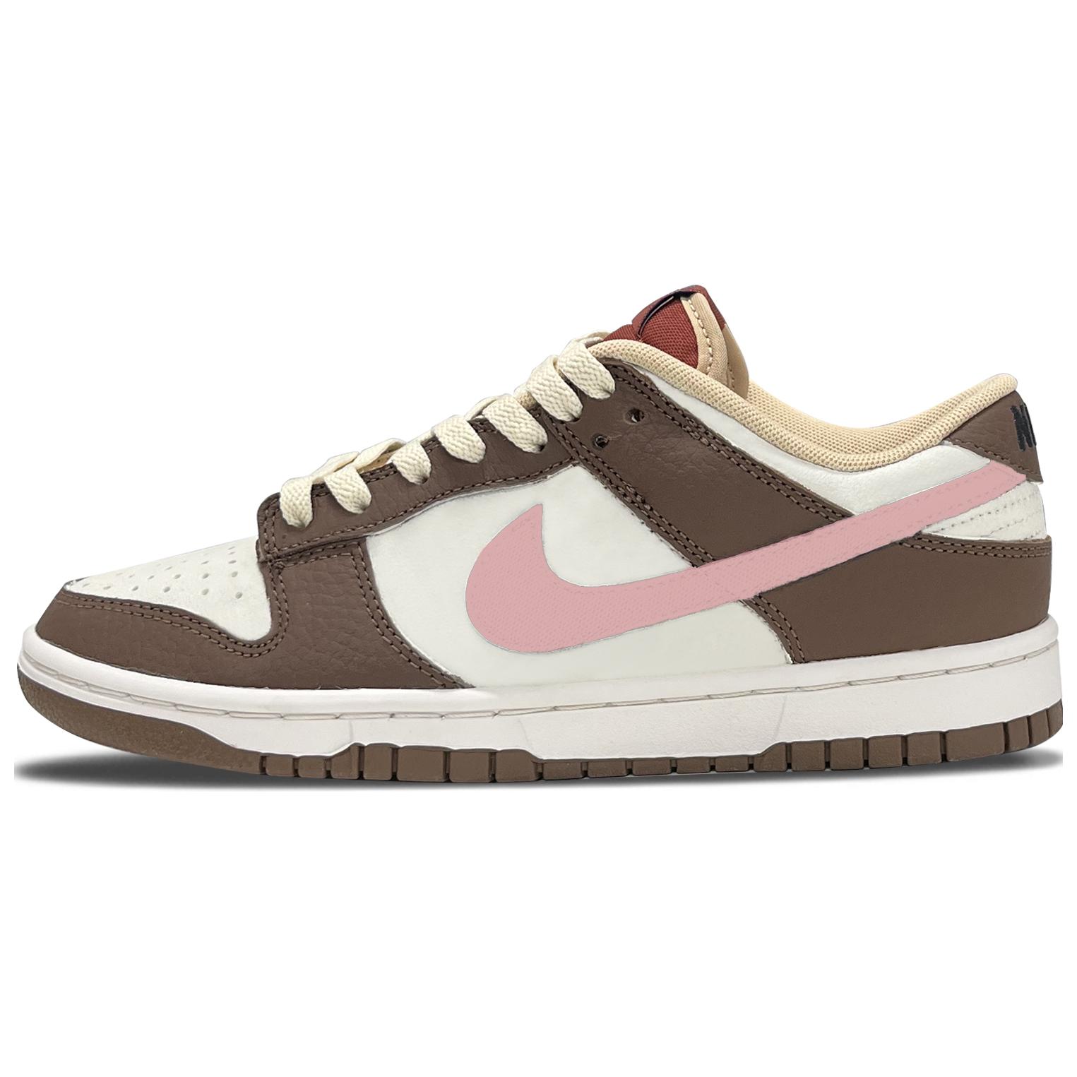 Buy 【訂製球鞋】Nike Dunk Low 半熟曲奇 美式復古 清新乾淨 高級小眾 低幫 板鞋 男款 摩卡棕