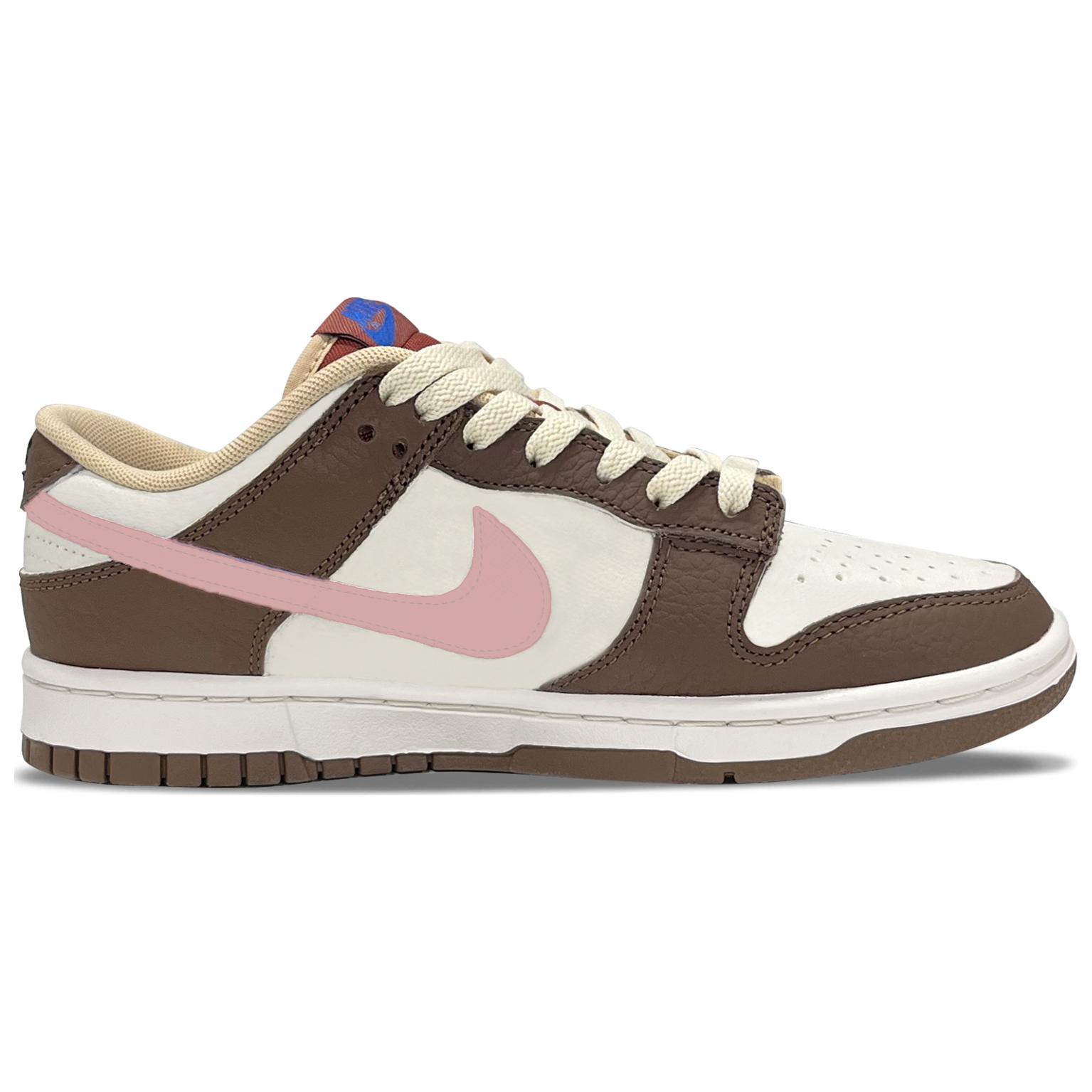 Order 【訂製球鞋】Nike Dunk Low 半熟曲奇 美式復古 清新乾淨 高級小眾 低幫 板鞋 男款 摩卡棕