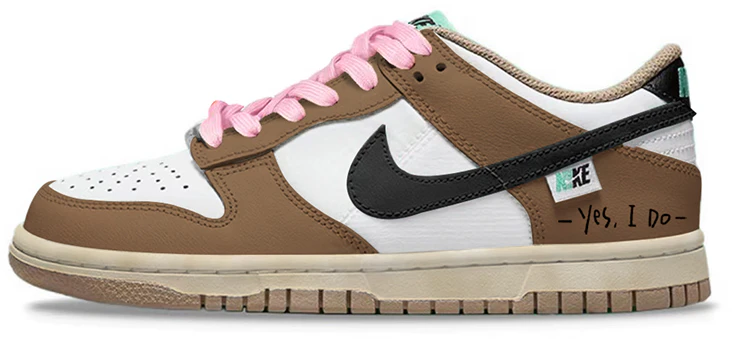 custom-shoes-nike-dunk-low-mocha-cream-pink-brown