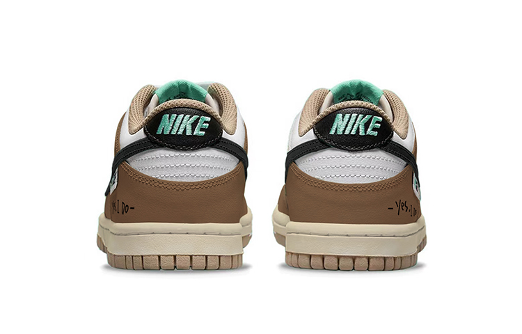 Shop 나이키 덩크 로우 '모카 크림 핑크브라운' (커스텀) DX6063-131(TeamY-女款澳复古告白粉棕)