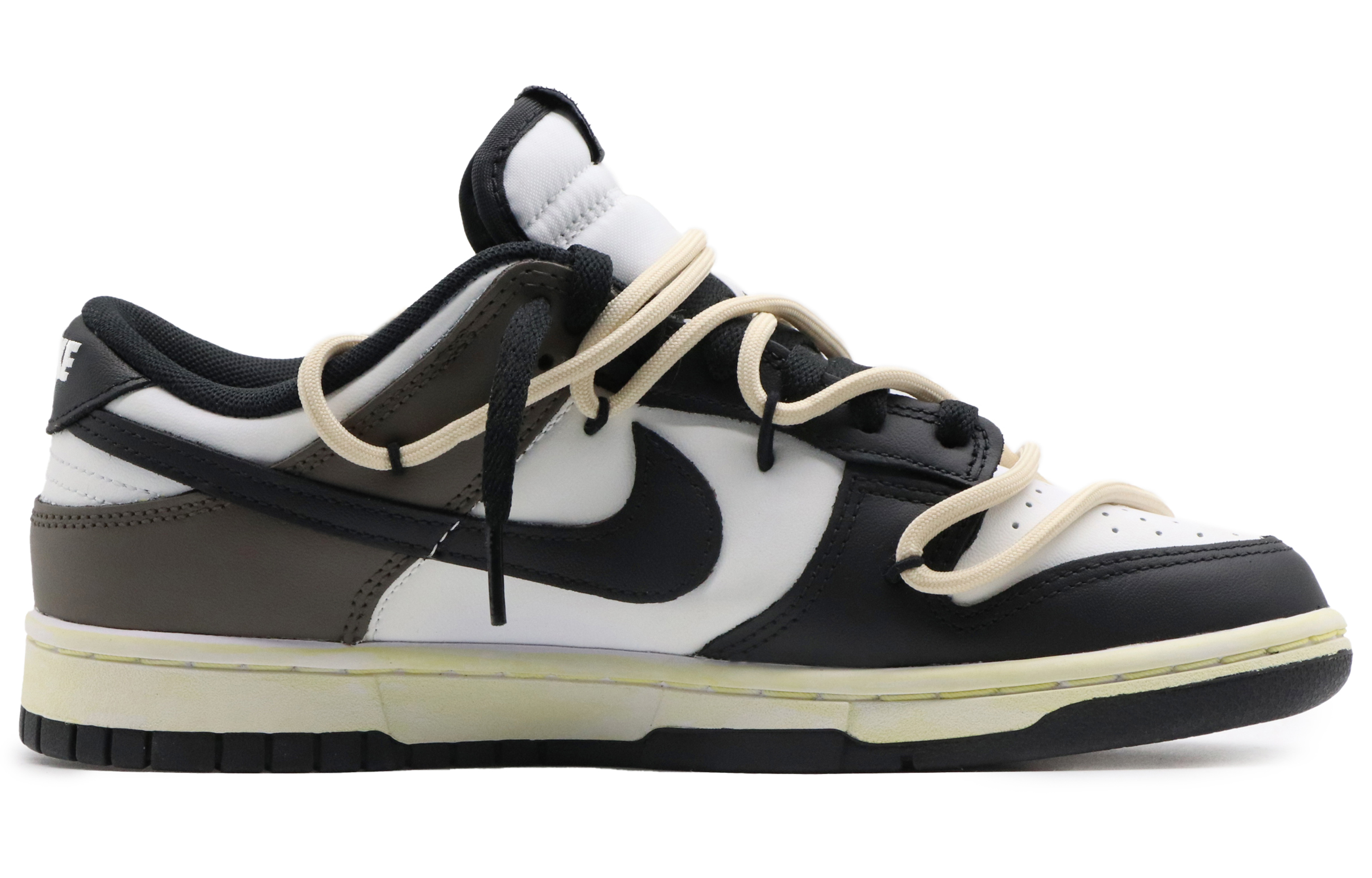 Order [Kasutu Custom] Nike Dunk Low 'Mocha Distressed' DD1391-100(Team57-男款摩卡)