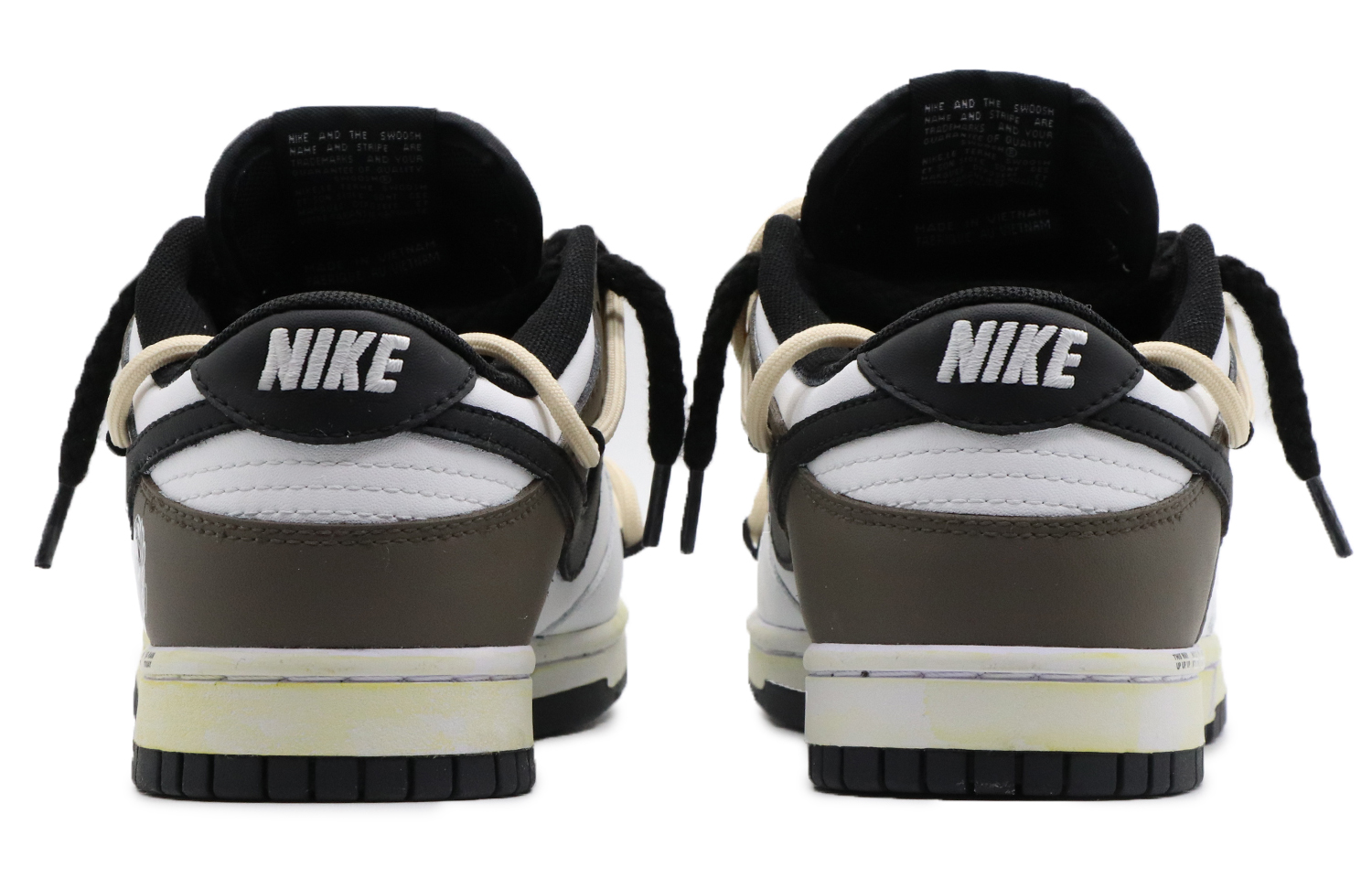 Shop [Kasutu Custom] Nike Dunk Low 'Mocha Distressed' DD1391-100(Team57-男款摩卡)