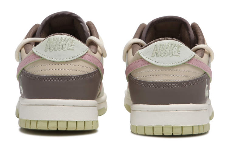 Shop [Zapatillas Personalizadas] Nike Dunk Low 'Mocha Fire' FB4960-210(Teamfour-男款火焰粉白棕)