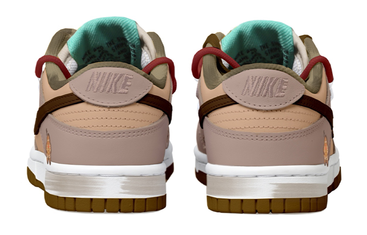 Purchase 【カスタムシューズ】ナイキ ダンク ロー 'モカジンジャーブレッド クリスマス解体版' DX6063-131(Team拾玖-姜饼人女S-BOX)
