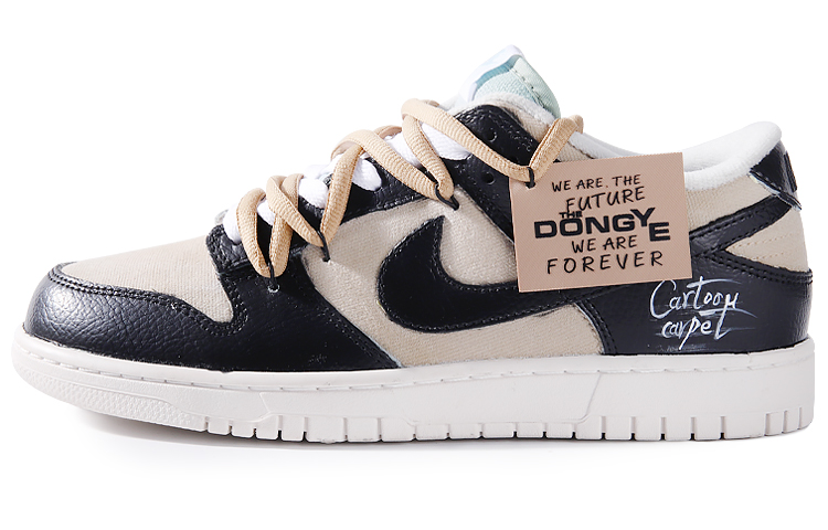 Buy 【客製化球鞋】 Nike Dunk 解構 街頭塗鴉 防滑 減震耐磨 低筒 滑板鞋 男女皆宜 摩卡