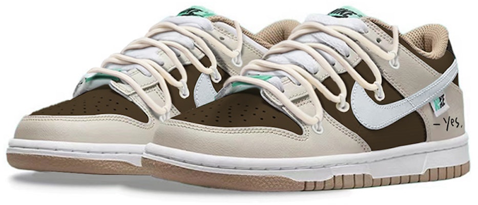 나이키 덩크 로우 '모카 헤이즐넛 크림' (커스텀) DX6063-131(TeamY-女款小摩卡榛果奶油深棕) Lookbook 나이키 덩크 로우 '모카 헤이즐넛 크림' (커스텀) DX6063-131(TeamY-女款小摩卡榛果奶油深棕)