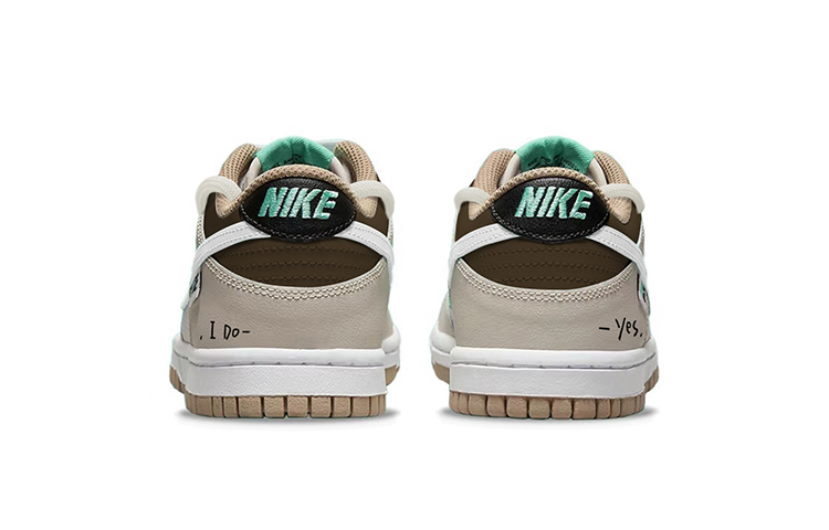 Shop [Custom Shoes] Nike Dunk Low 'Mocha Hazelnut Cream'