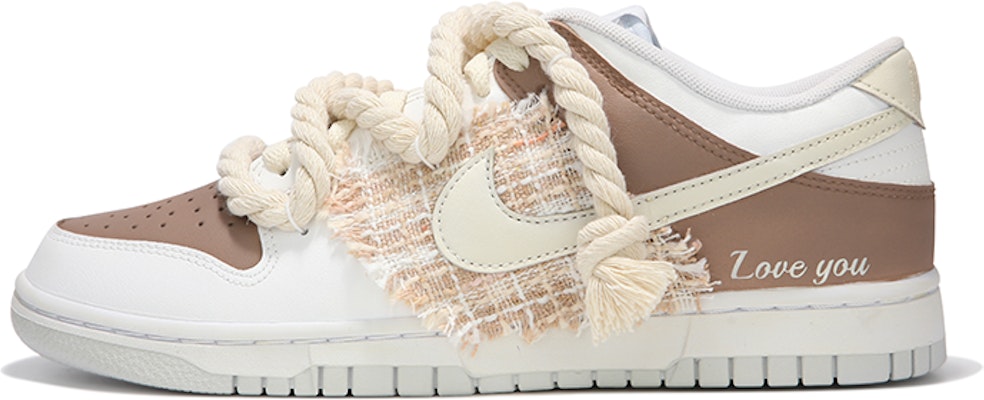 【定制鞋款】耐克Dunk Low '摩卡奶茶' DV0831-101(Team82-男款奶茶小香风白棕) Buy 【定制鞋款】耐克Dunk Low '摩卡奶茶' DV0831-101(Team82-男款奶茶小香风白棕)