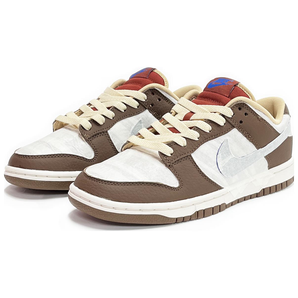 Shop 【客製球鞋】 Nike Dunk Low 貼紙木乃伊 美式復古 撕撕樂 清新乾淨 高級小眾 低筒 板鞋 男款 摩卡棕